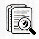 Simplified documentation icon